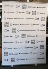 150x200cm Extra wide Roller Banner Print Pull Up POP Up Exhibition Stand