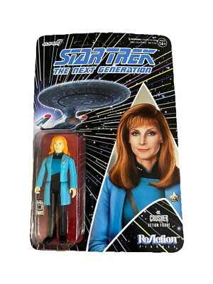 Super7 Reaction Star Trek Next Generation DR CRUSHER NEW