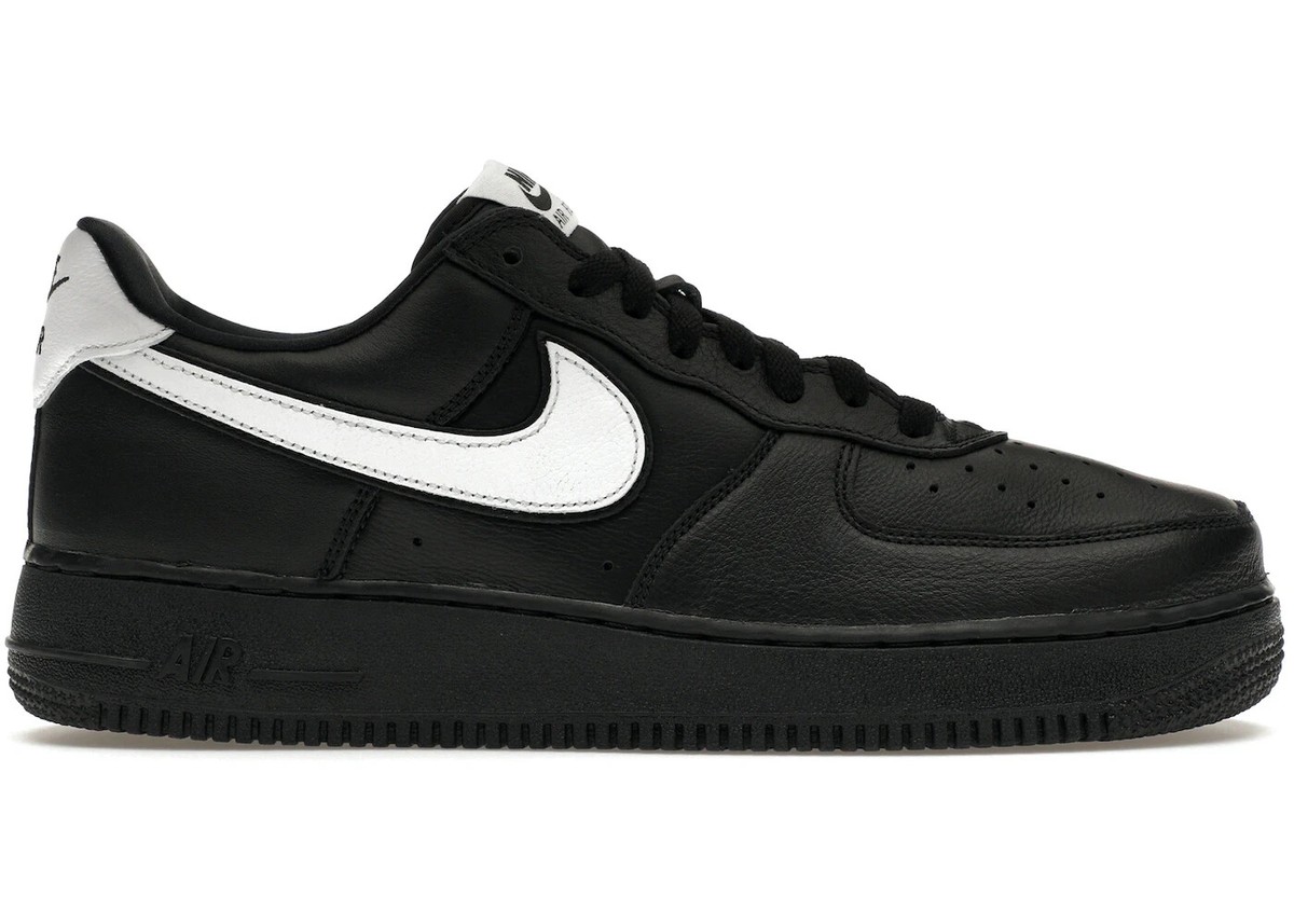 Nike Air Force One QS Black Panda Sneakers AF1 Retro Low Top
