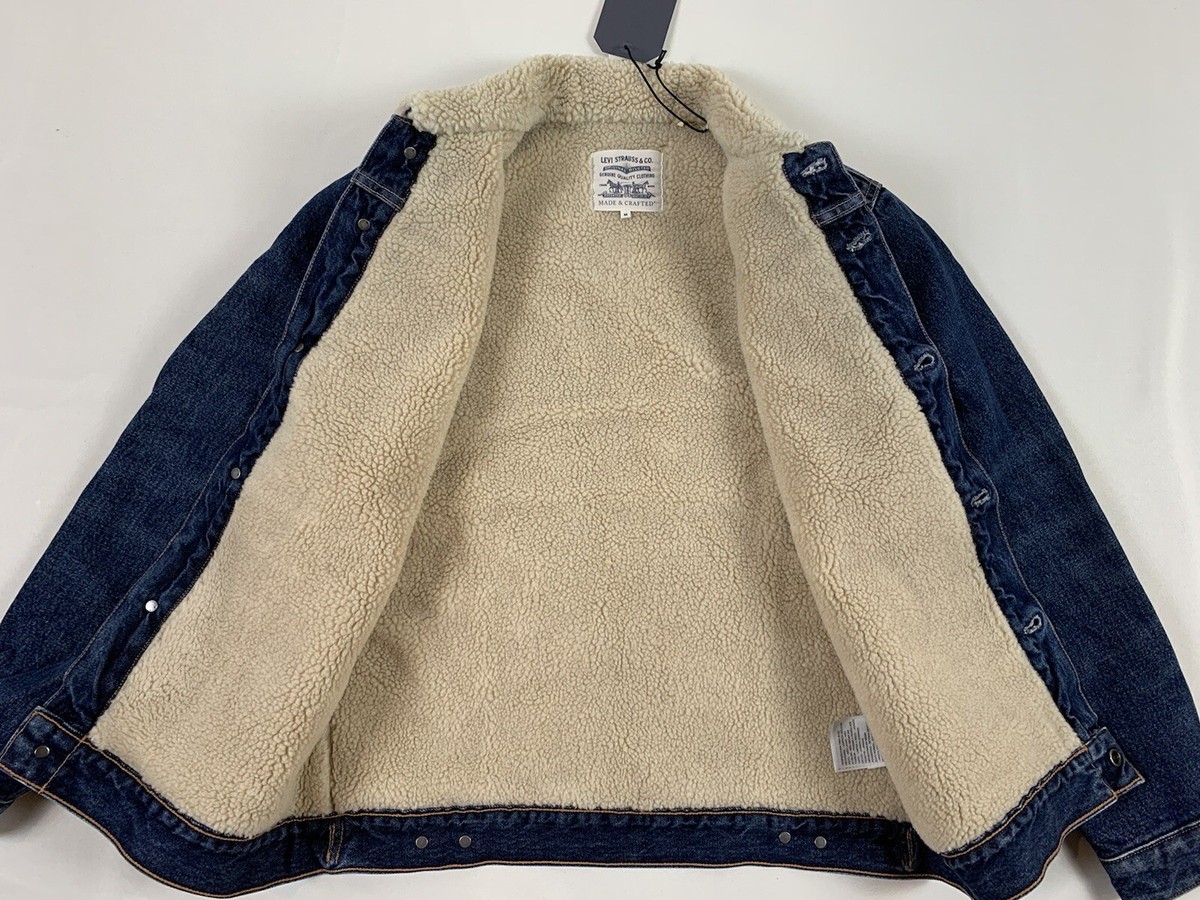 リーバイス MADE&CRAFTED TYPE2 シェルパジャケット LEVIS MADE AND CRAFTED LMC TYPE 2 SHERPA TRUCKER JACKET SIZE