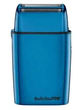 BabylissPro Blue Cord/Cordless Metal Double-Foil Shaver FXFS2BL