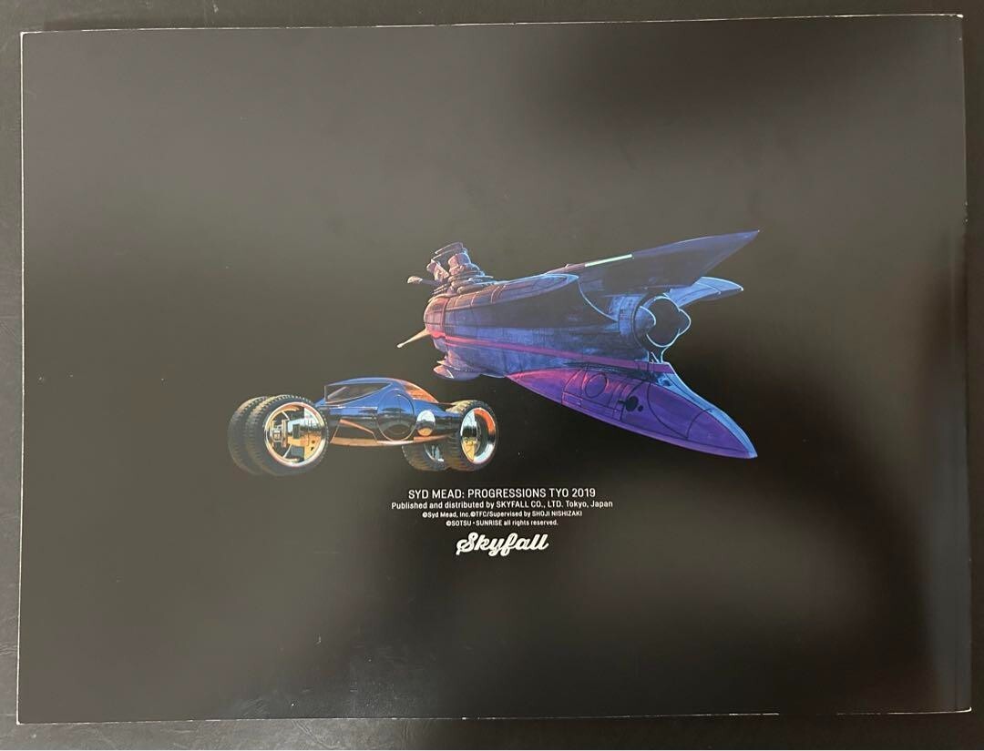 Syd Mead Progressions Tyo 2019 Book Exhibition JAPAN Collector's