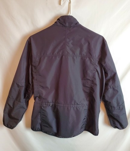Vtg Nike Full Zip Cycling Jogging Windbreaker Jacket Back Pocket Sz M - Picture 5 of 8