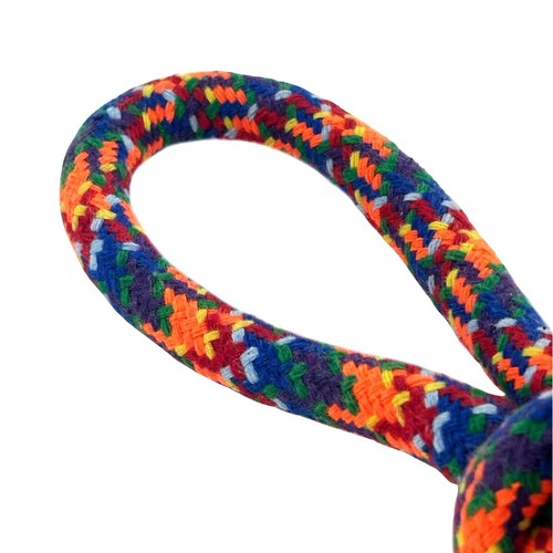 HugglePets Mountain Rope Dog Toy Let's Play - Teeth Cleaning Toys Massages Gums - Picture 33 of 34