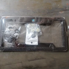 Front And Back License Plate Cover As Pictured