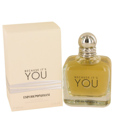 Because It's You Women's Perfume by Emporio Armani 3.4oz/100ml EDP Spray