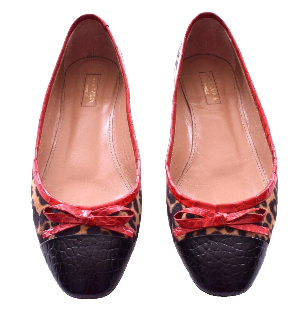 Tacón Bajo Ante Ballet Aquazzura para De mujer