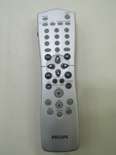 Philips TV DVD Remote Control Silver Gray Needs 2 AA Batteries