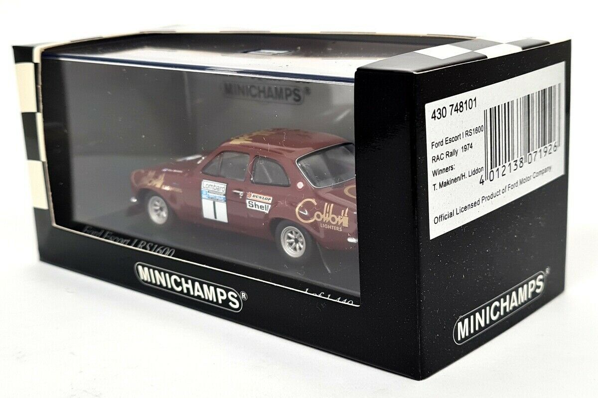 Minichamps Danhausen Kit Monté 1/43 - Ford Escort RS Zakspeed Castrol
