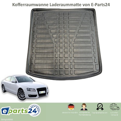 Kofferraumwanne Kofferraummatte Gummi für Audi A5 8T Sportback Coupe 2007 2016