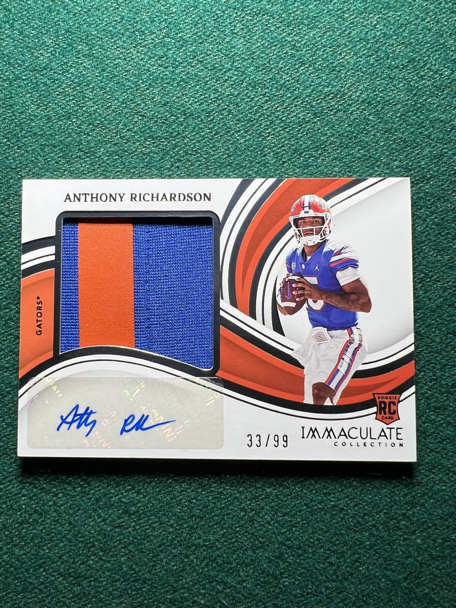 Anthony Richardson auto RC ルーキー Anthony Richardson auto RC ルーキー 【公式通販】
