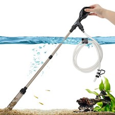 hygger Aquarium Gravel Cleaner Sand Cleaner with Adjustable Hose for Fish Tank