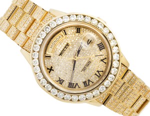 diamond encrusted rolex