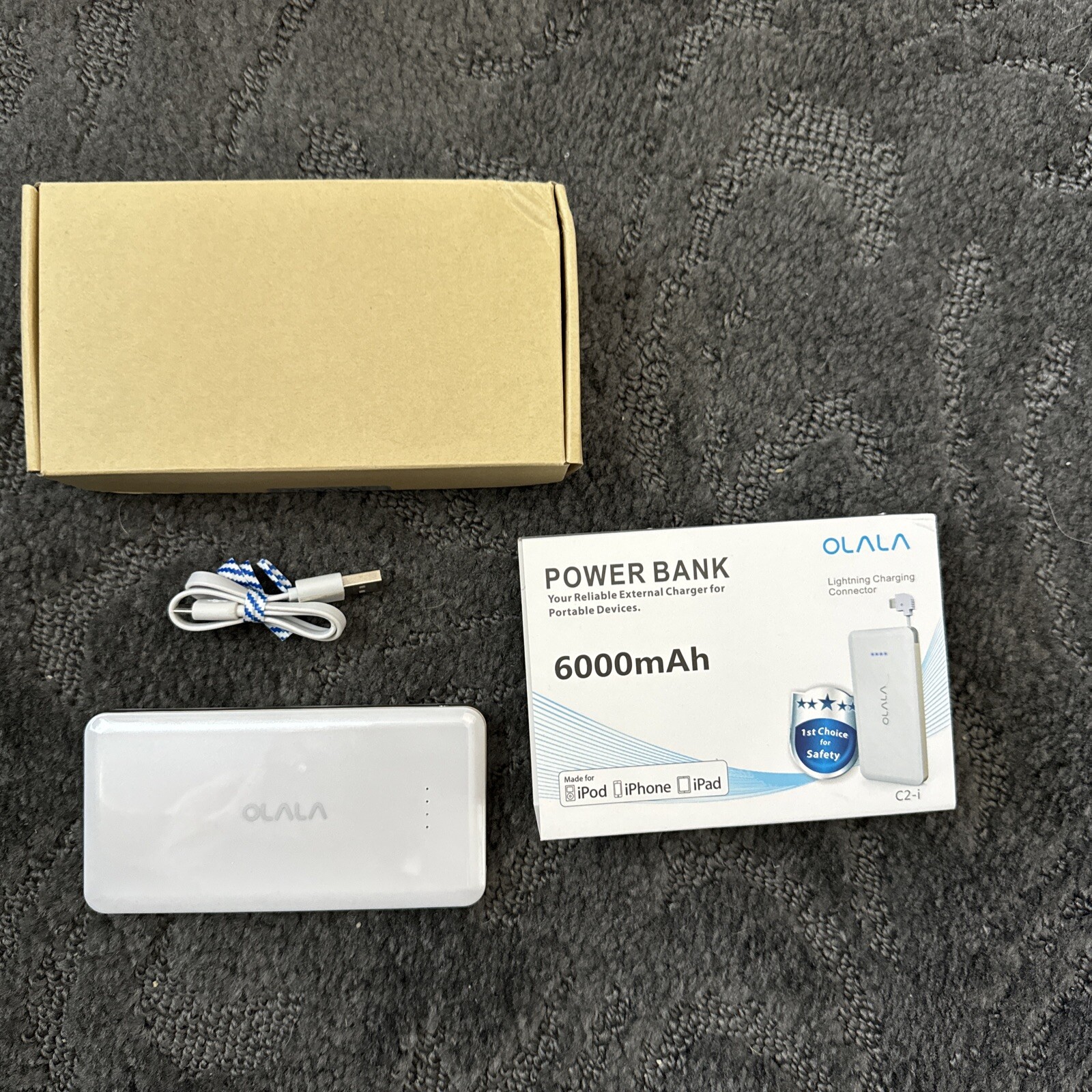 Olala High-Capacity Power Bank for iPhone iPad iPod Devices-image