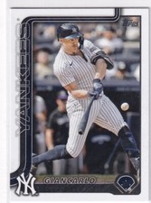 2025 Topps MLB Baseball Series 1 No. 262 Giancarlo Stanton New York Yankees