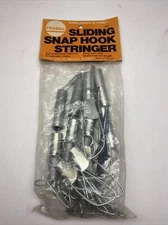 Vintage Frabill Fisherman’s Sliding Snap Hook Fish Stringer NOS #4100