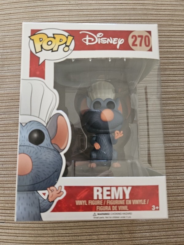 Funko Pop! Disney Ratatouille Remy #270, Unopened 