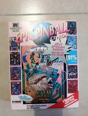 Epic Pinball African Safari PC Big Box 