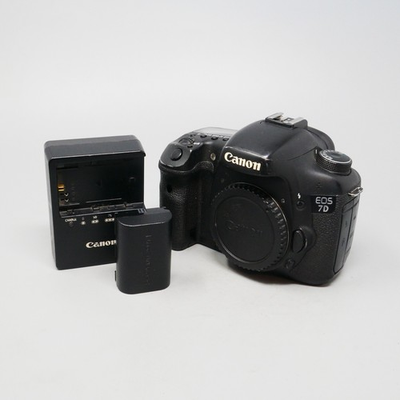 #ad #ad Canon EOS 7D 18.0 MP Digital SLR Camera Black Body Only $149.00