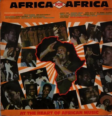 At The Heart of African Music Africa for Africa Record Cover