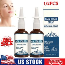 1/2X NASAL CLEAN SPRAY,MINERAL NASAL CLEANSE,NATURALLY CLEANSE YOUR NASAL CAVITY