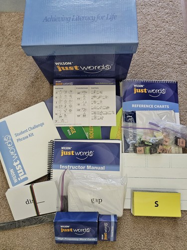 Used Wilson Just Words Teacher's & Student Kit