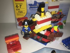 2009 Lego 6192 Pirate Building Set Box + Instructions Used Incomplete