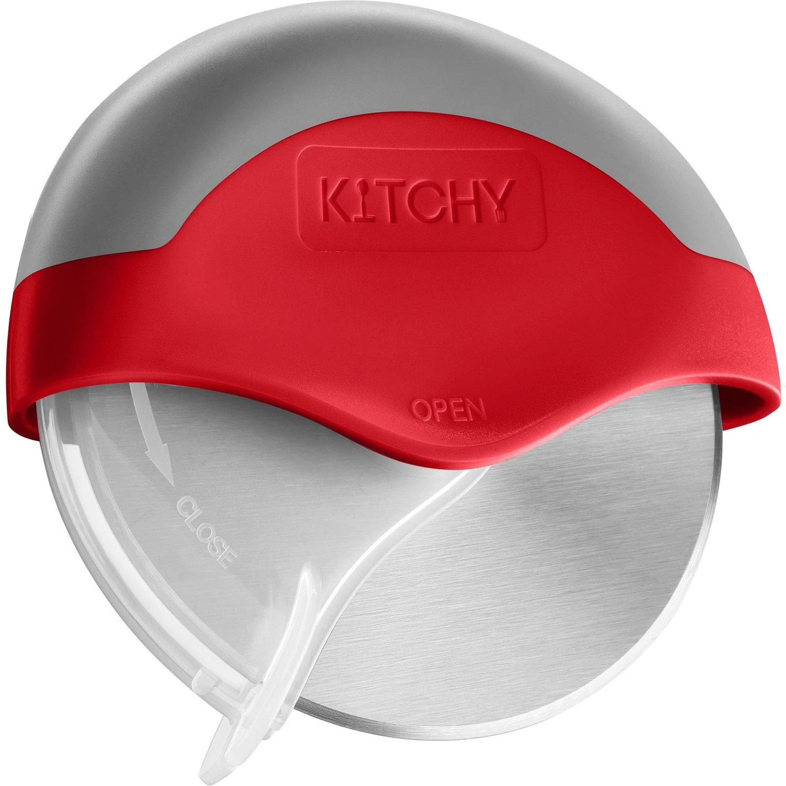 Kitchy Pizza Cutter Wheel with Protective Blade Cover, Ergonomic Pizza Slicer...