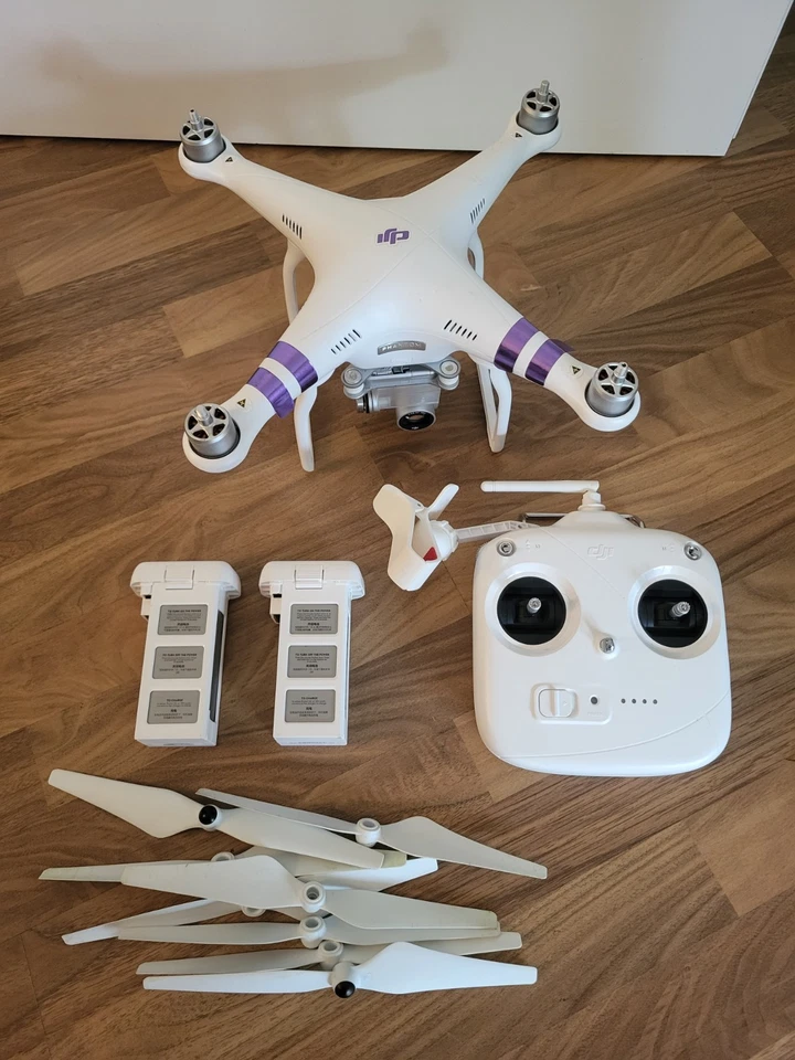 DJI Drohne Phantom 3 Standard 2,7K Kamera + Rucksack + Akku - Top Zustand - Bild 2 von 4