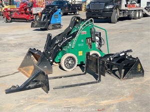 2022 Cratos SHERPA 100 ECO Electric Mini Skid Steer Wheel Loader Aux bidadoo