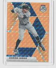 2021 Mosaic New York Yankees Aaron Judge #135 Orange Fluorescent Prizm 11/25
