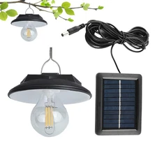 Solar Pendant Light Outdoor -Solar Shed Smart Sensing High Brightness Shed Light