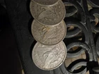(8) MORGAN SILVER DOLLAR CULL COINS  NICE