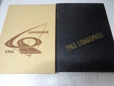 1963 & 1963  Loma Linda Union Academy Lomasphere High School Yearbook  Lot of 2