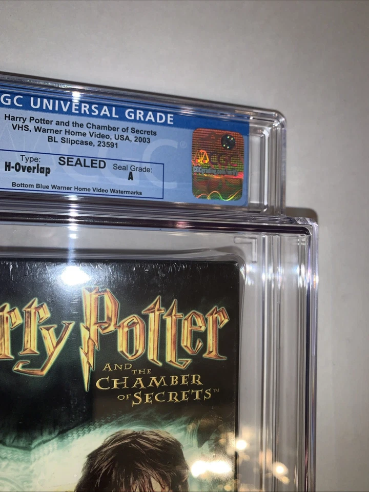 Harry Potter and the Chamber of Secrets VHS 2003 Graded CGC 9.4A - Image 3 of 4