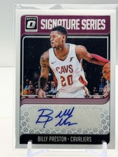 Billy Preston 2018-19 Donruss Signature Series #SG-BPS AU