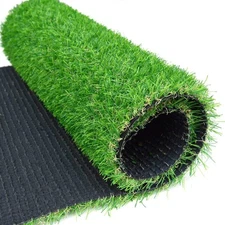 Artificial Grass Turf 3.3ft x 33ft Artificial Grass Mats Realistic Grass Rug ...