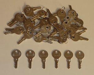 46 NEW SOUTHCO CH751 KEYS UNIVERSAL CAM LOCK RV CABINET TOOLBOX UTILITY