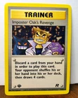 POKEMON IMPOSTER OAKS REVENGE 76/82 1ST EDITION TRAINER TEAM ROCKET NM GENGAR