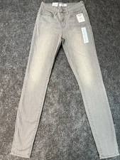 Denizen from Levi's High-rise Skinny Jeans Size 2L/W26/L32 Grey NWT