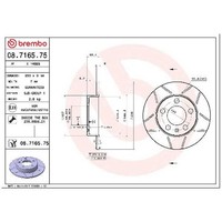 2X Bremsscheibe Hinten FüR VW T-Cross C11 D31 1.0 1.5 1.6 18 Bis 26 Brembo AGN