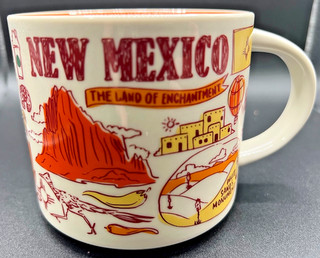Starbucks New Mexico 14oz Coffee Mug Been There Series Discontinued