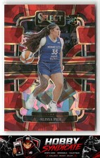 2024 Panini Select WNBA #34 Alissa Pili Prizms Red Ice