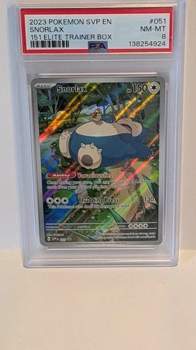 New ListingSnorlax 051 Sv: Scarlet & Violet Promo Cards Holo