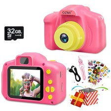 Kids Camera for Girls Boys 3-12 Years Old Selfie Children Camera Infant Toys ...