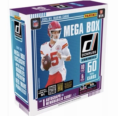 Collectible 24 PANINI NFL DONRUSS MEGA BOX Collectible 24 PANINI NFL DONRUSS MEGA BOX