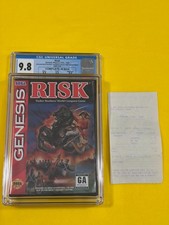 RISK (BEAUTIFUL w/ Toys 'R' Us Receipt!!!, CGC 9.8!!!) Sega Genesis not WATA PSA