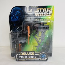 1996 Kenner Star Wars Deluxe Probe Droid Action Figure Power Of The Force NEW