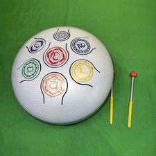 TAMBURO LINGUA ACCIAIO Hapi Tamburo Simboli Rappresentanti Sette Chakra
