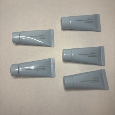 x5 Laneige Water Bank Blue Hyaluronic Cleansing Foam 30ml Each